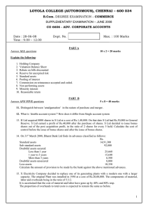 LOYOLA COLLEGE (AUTONOMOUS), CHENNAI – 600 034 – JUNE 2008 SUPPLEMENTARY EXAMINATION