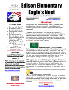 Edison Elementary Eagle’s Nest