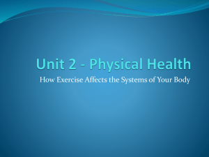 Unit 2 - Physical Health