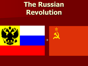 The Russian Revolution 