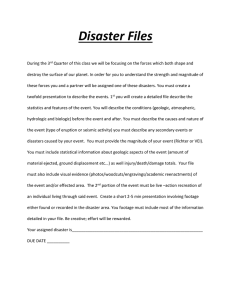 Disaster Files