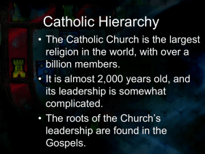 Catholic Hierarchy