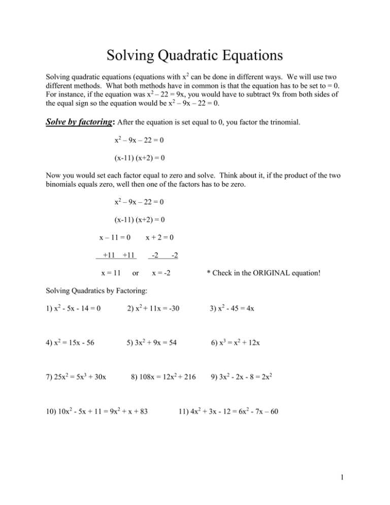 solve by factoring x 2 12x 36 0