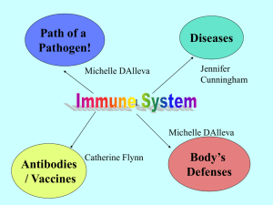 Path of a Diseases Pathogen! Body’s