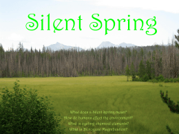silent spring published