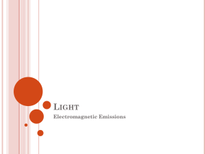 L IGHT Electromagnetic Emissions