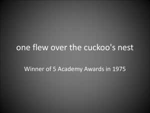 one flew over the cuckoo's nest