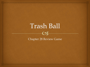 Chapter 28 Review Game