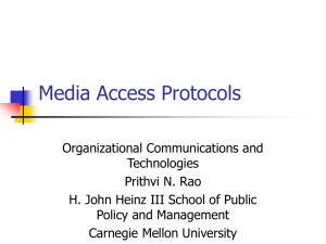 Media Access Protocols