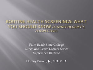 Palm Beach State College Lunch and Learn Lecture Series September 18, 2012
