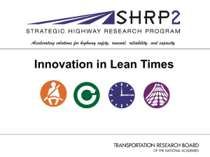 Innovation in Lean Times