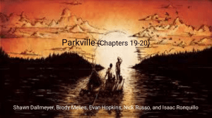Parkville (Chapters 19-20)