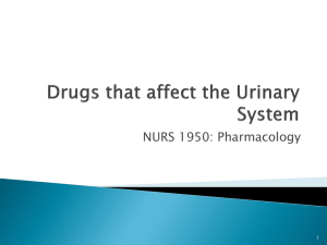 NURS 1950: Pharmacology 1