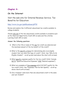 Chapter 4- On the Internet Benefits for Education: