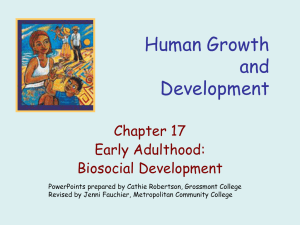 Human Growth and Development Chapter 17