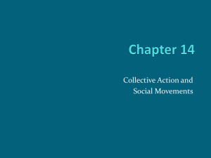 Collective Action and Social Movements