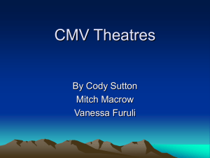 CMV Theatres By Cody Sutton Mitch Macrow Vanessa Furuli