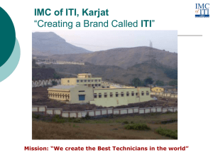 IMC of ITI, Karjat ITI