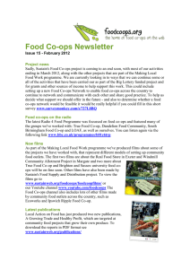 Food Co-ops Newsletter