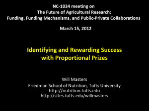NC-1034 meeting on The Future of Agricultural Research: