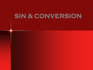 SIN &amp; CONVERSION