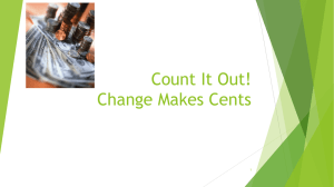 Count It Out! Change Makes Cents 1