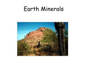 Earth Minerals