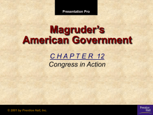 Magruder’s American Government C H A P T E R  12