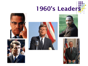 1960’s Leaders