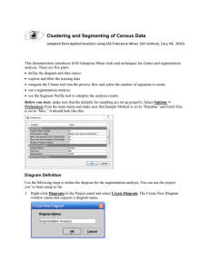 Clustering and Segmenting of Census Data