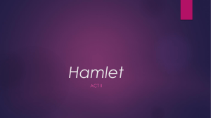 Hamlet ACT II