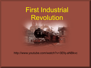 First Industrial Revolution