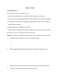 Chapter 9 Outline  Learning Objectives