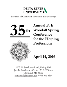 35 th Annual F. E. Woodall Spring