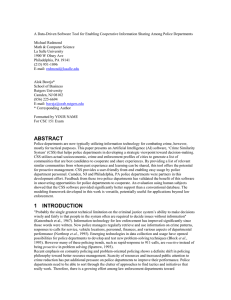 A Data-Driven Software Tool for Enabling Cooperative Information Sharing Among...  Michael Redmond