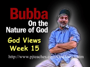 God Views Week 15 God