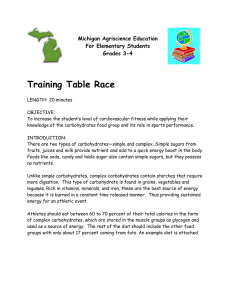 Training Table Race Michigan Agriscience Education For Elementary Students