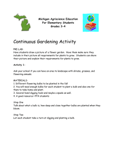 Continuous Gardening Activity Michigan Agriscience Education For Elementary Students