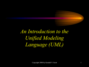 An Introduction to the Unified Modeling Language (UML)
