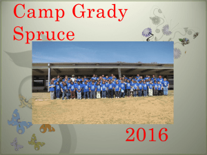 2016 Camp Grady Spruce