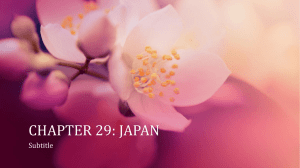 CHAPTER 29: JAPAN Subtitle