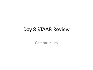 Day 8 STAAR Review Compromises