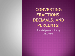 Tutorial powerpoint by Mr. Johnk