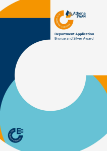 Department Application Bronze and Silver Award