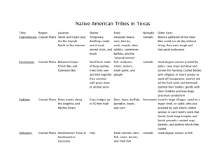Native American Tribes in Texas