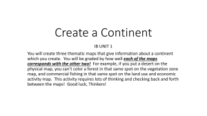 Create a Continent