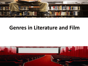Genres in Literature and Film