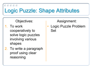 Logic Puzzle: Shape Attributes