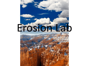 Erosion Lab