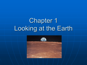 Chapter 1 Looking at the Earth